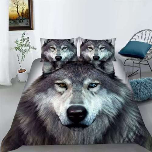 Wolf Face Bedding