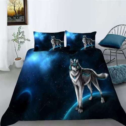 Wolf King Size Bedding