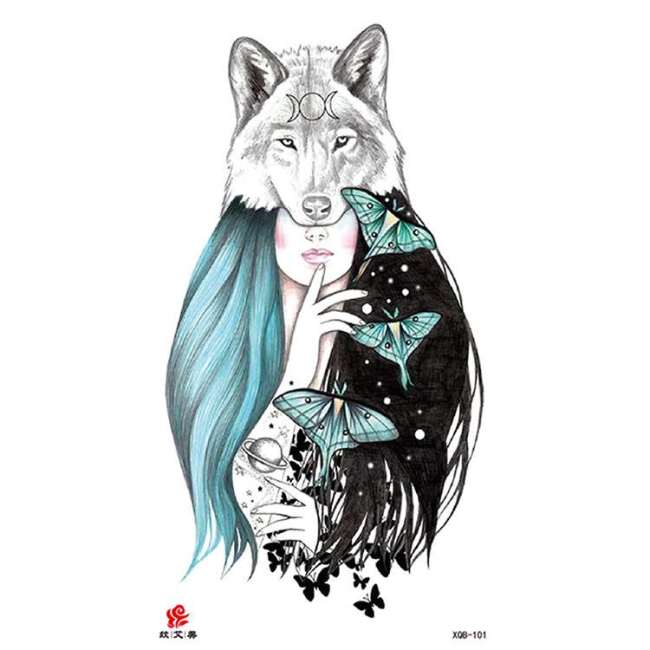 Wolf Girl Tattoos
