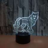 Wolf Lamp