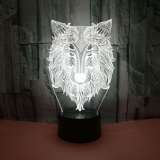 Wolf Head Lamp