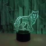 Wolf Lamp