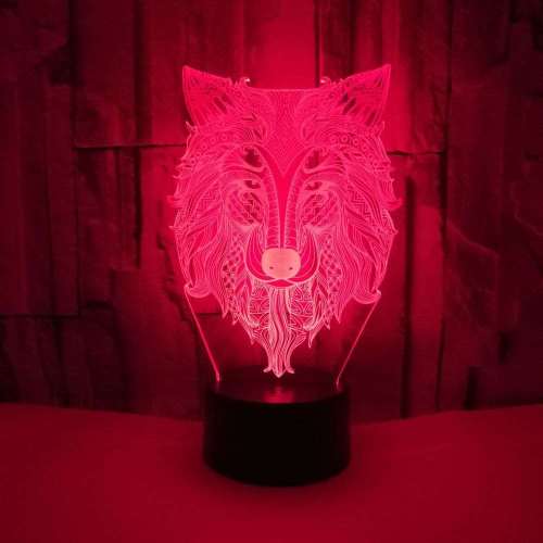 Wolf Head Lamp