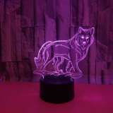 Wolf Lamp
