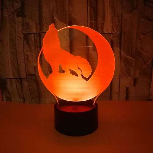 Wolf Touch Lamp