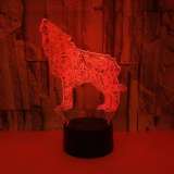 Touch Lamp Wolf