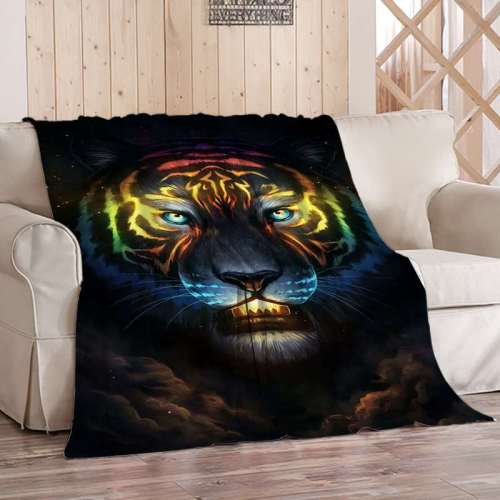Tiger Print Blanket