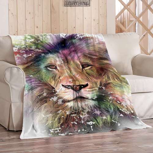 Lion Blankets For Sale