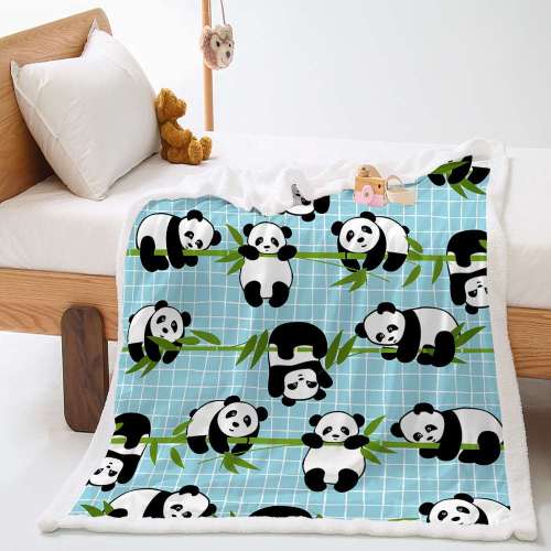 Panda Fleece Blanket