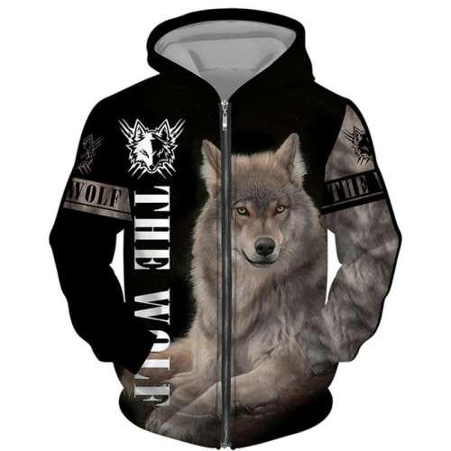 3D Jacket Wolf