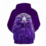 Purple Eagle Hoodie