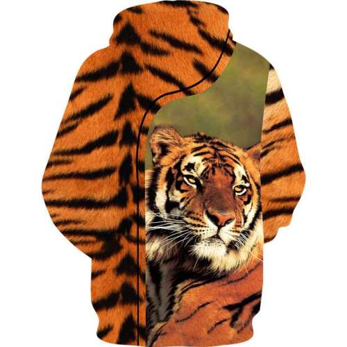 Orange Tiger Stripe Jacket