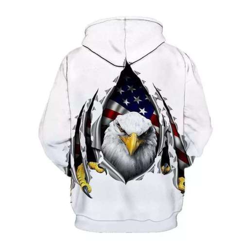 American Eagle White Hoodie