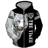 Black And White Tiger Jacket