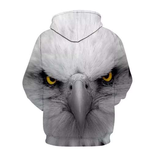 Grey American Eagle Hoodie
