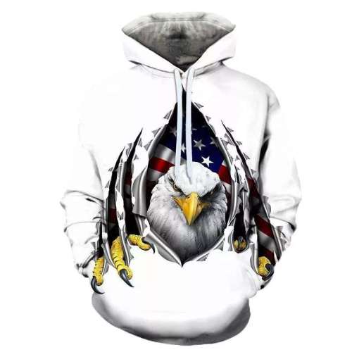 American Eagle White Hoodie
