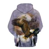 Purple American Eagle Hoodie