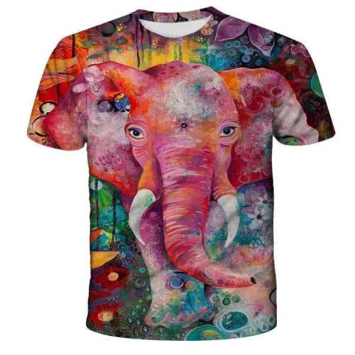 Colorful Elephant Shirt