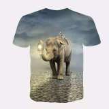 Elephant Pattern Shirt