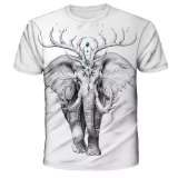 3D Elephant T shirt