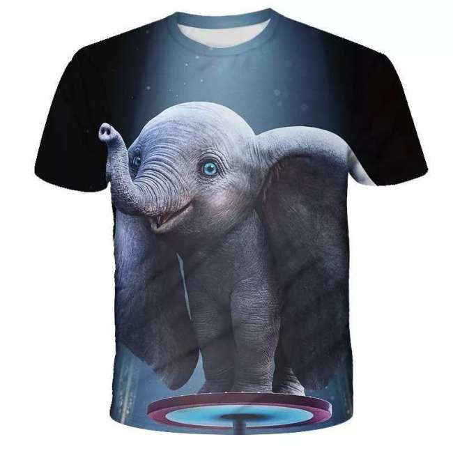 Baby Elephant Print Shirt