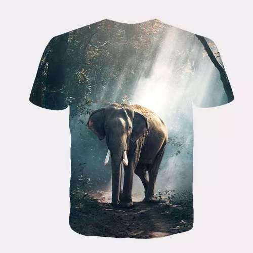 Elephant Print Shirt