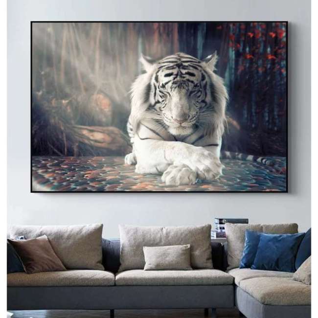 White Tiger Poster