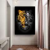 Tiger Canvas Painting