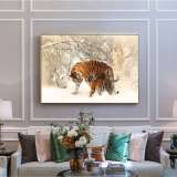 Mum And Cub Tiger Painting