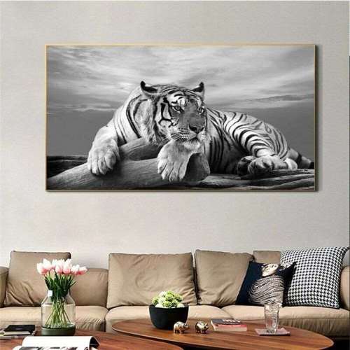 White Tiger Wall Art