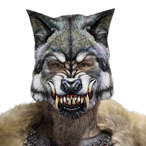 Halloween Wolf Face Mask Costume Cosplay Mask for Party