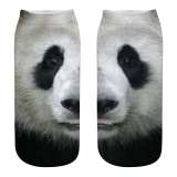 Fluffy Panda Socks