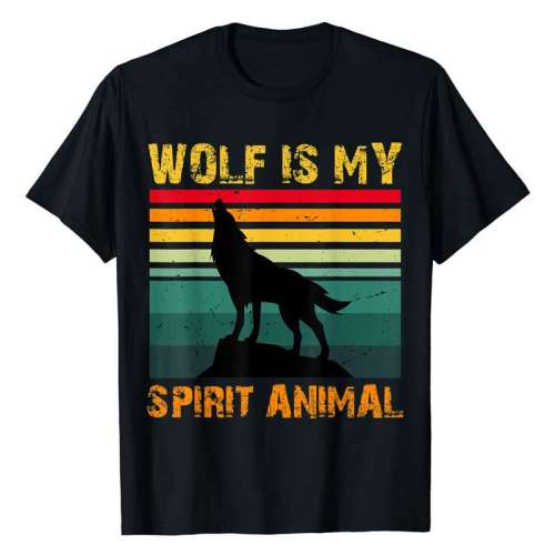 Wolf Is My Spirit Animal Shirt