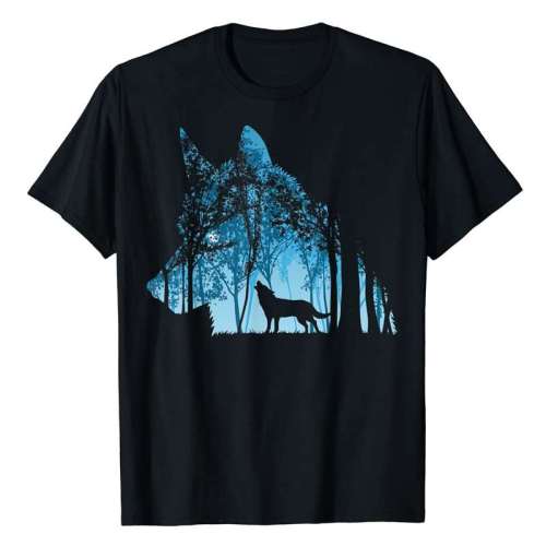 Howling Wolf T-shirts