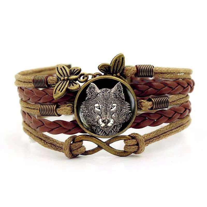 Buy Silver Wolf Bracelet , Two Heads Wolf Bracelet , Ruby Eyes Wolf Bracelet  , Unisex Handmade Wolf Head Bracelet ,925k Sterling Silver Bracelet Online  in India - Etsy
