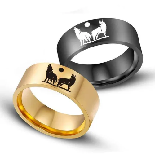 Wolf Moon Rings