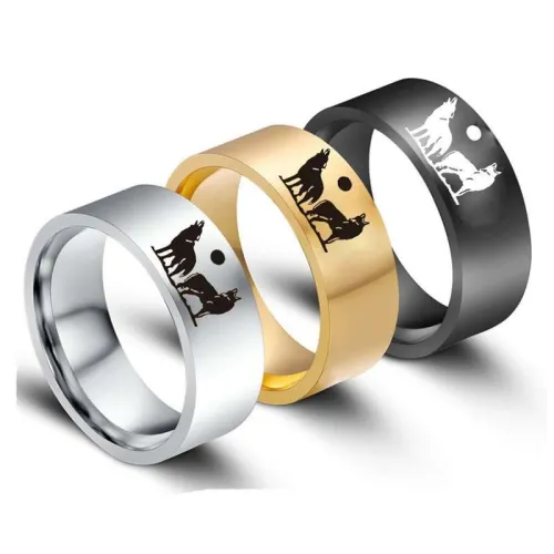 Wolf Moon Rings