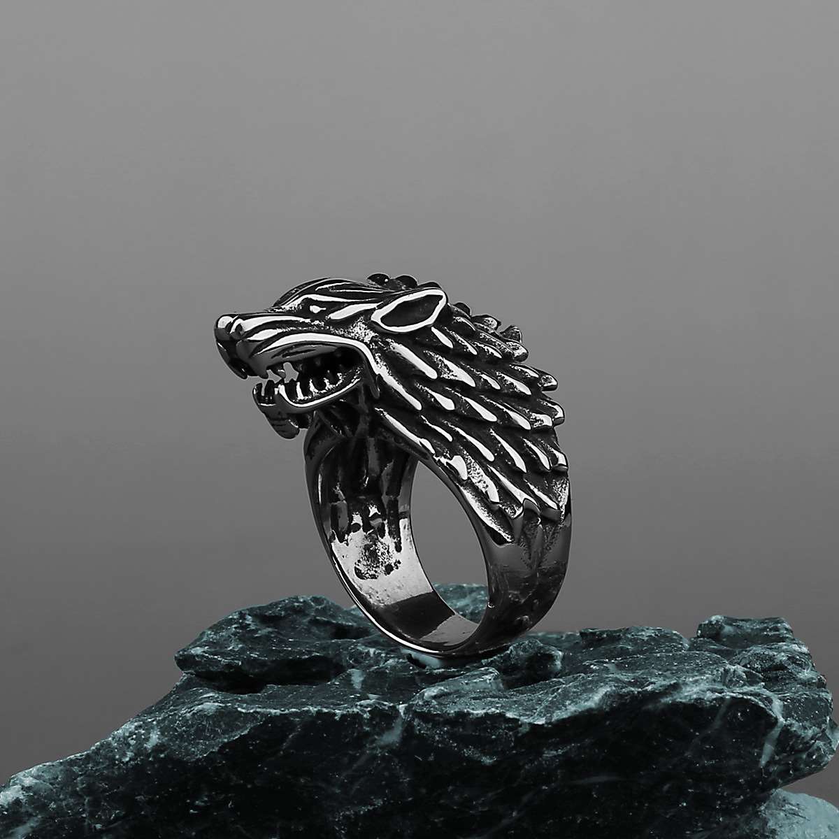 Silver Wolf Rings - TheWildLifeJewelry