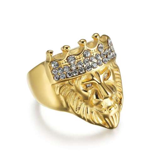 Lion Crown Ring