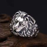 Lions Head Ring