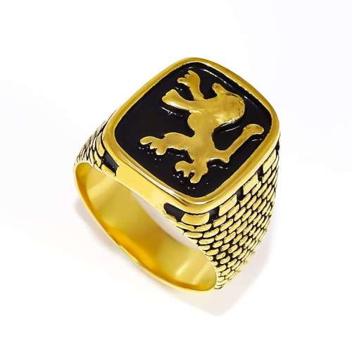 Lion Gold Ring