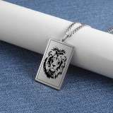 Lions Head Necklace