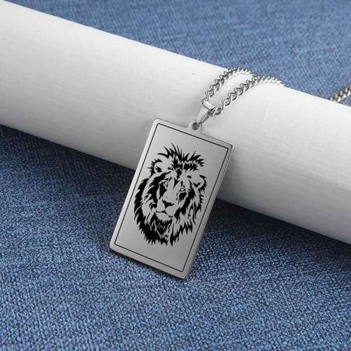 Lions Head Necklace