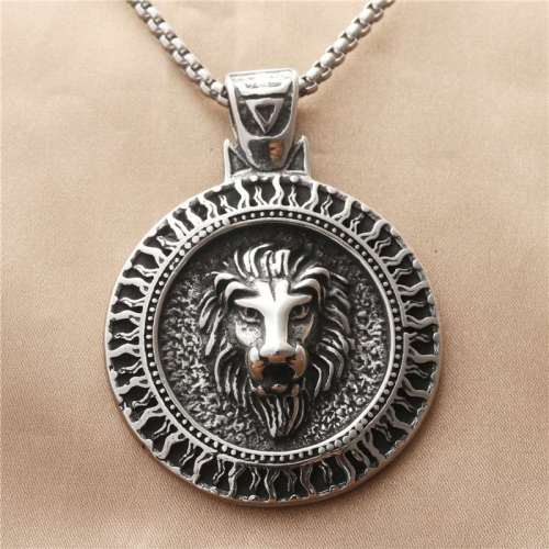 Lion Head Chain Necklace