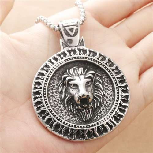 Lion Head Chain Necklace