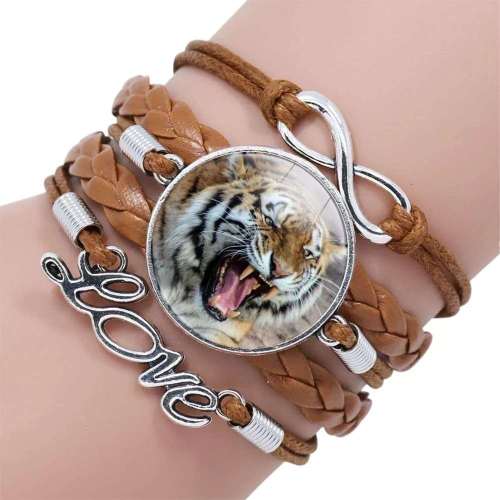 Unisex Tiger Love Bracelet