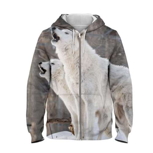 Fluffy Wolf Jacket