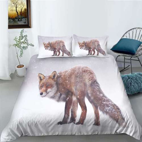 Fox Bedding Set Twin
