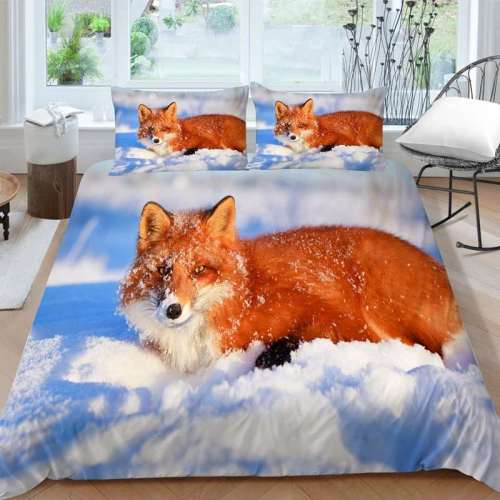 Fox Crib Bedding Set