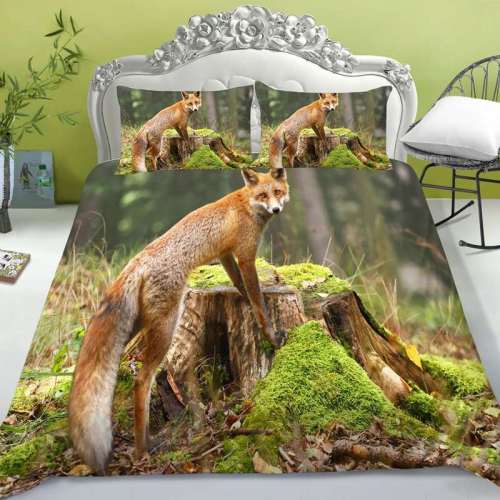 Fox Print Bedding